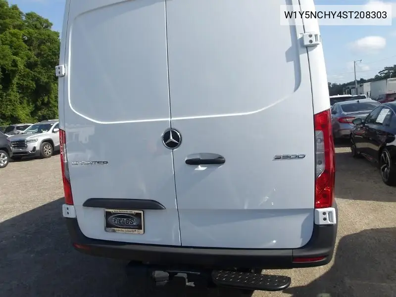 2025 Mercedes-Benz Sprinter 3500 High Roof 4-Cyl Diesel Ho VIN: W1Y5NCHY4ST208303 Lot: 42262641