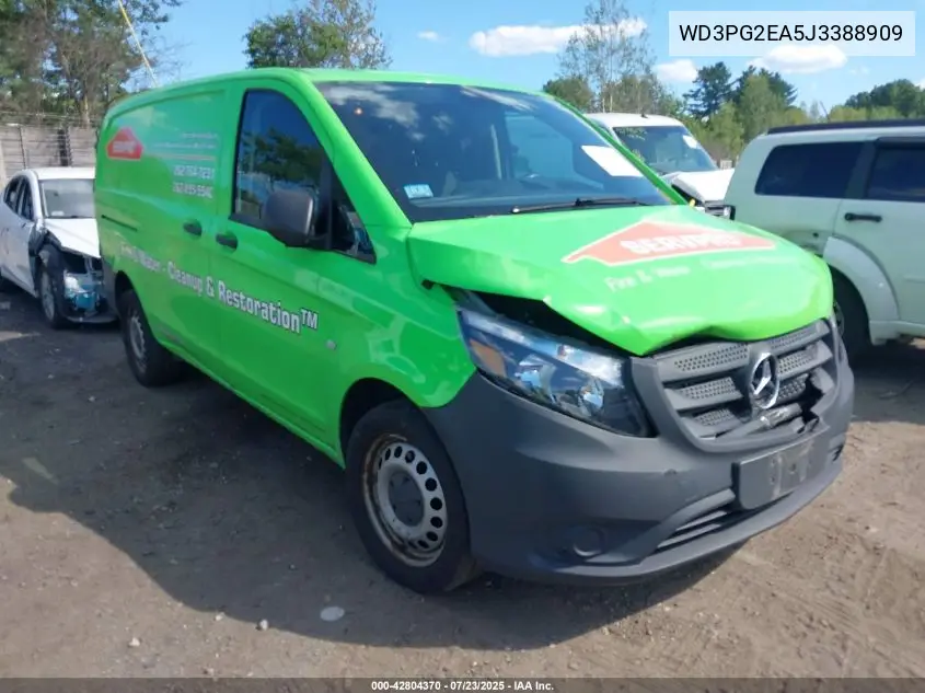 2018 Mercedes-Benz Metris VIN: WD3PG2EA5J3388909 Lot: 42804370