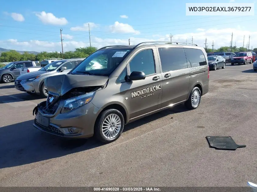 2019 Mercedes-Benz Metris VIN: WD4PG2EE3K3523210 Lot: 41690328
