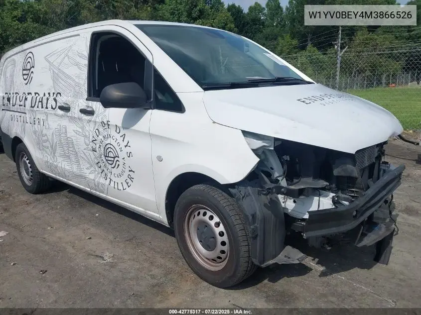 2021 Mercedes-Benz Metris VIN: W1YV0BEY4M3866526 Lot: 42775317
