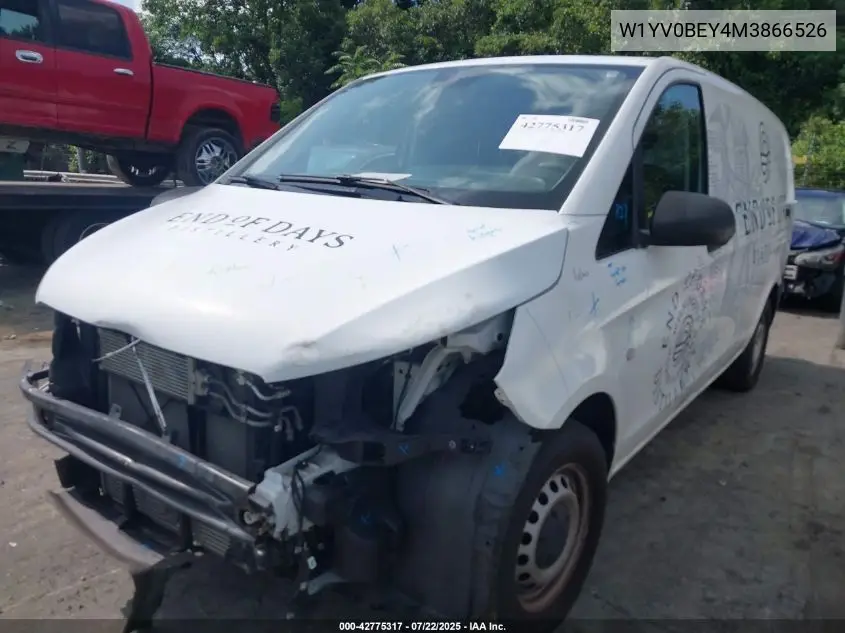 2021 Mercedes-Benz Metris VIN: W1YV0BEY4M3866526 Lot: 42775317