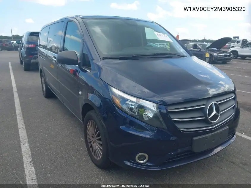 2021 Mercedes-Benz Metris VIN: W1XV0CEY2M3905320 Lot: 42794321