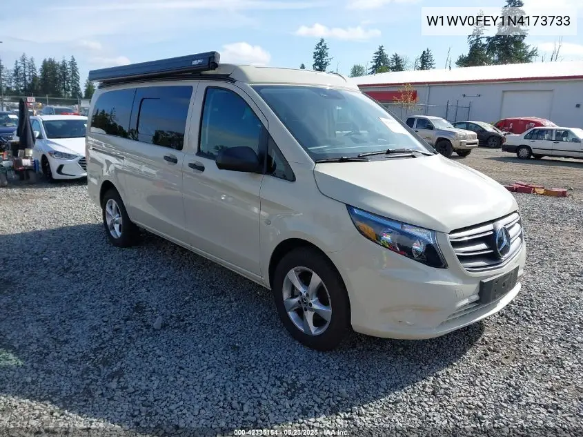 2022 Mercedes-Benz Metris VIN: W1WV0FEY1N4173733 Lot: 42335154