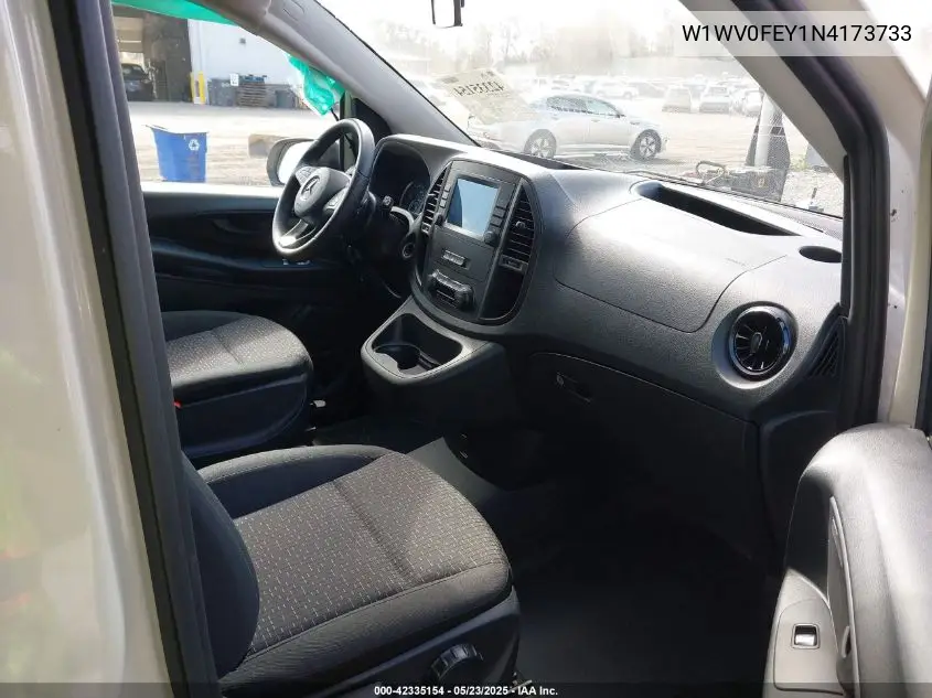 2022 Mercedes-Benz Metris VIN: W1WV0FEY1N4173733 Lot: 42335154