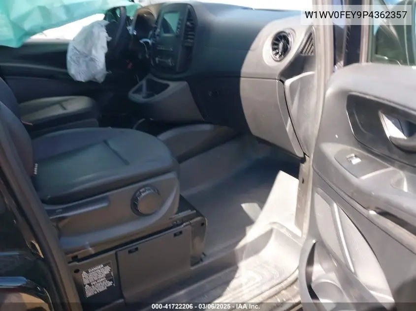 2023 Mercedes-Benz Metris VIN: W1WV0FEY9P4362357 Lot: 41722206