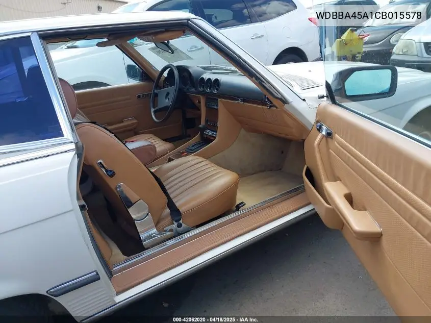 1982 Mercedes-Benz 380 Sl VIN: WDBBA45A1CB015578 Lot: 42062020
