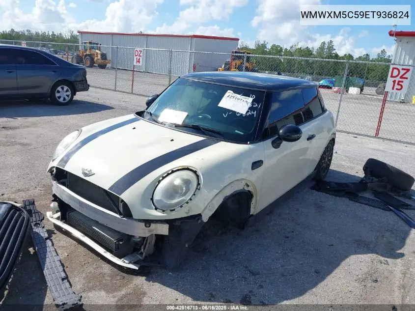 2014 Mini Hardtop Cooper VIN: WMWXM5C59ET936824 Lot: 42516713