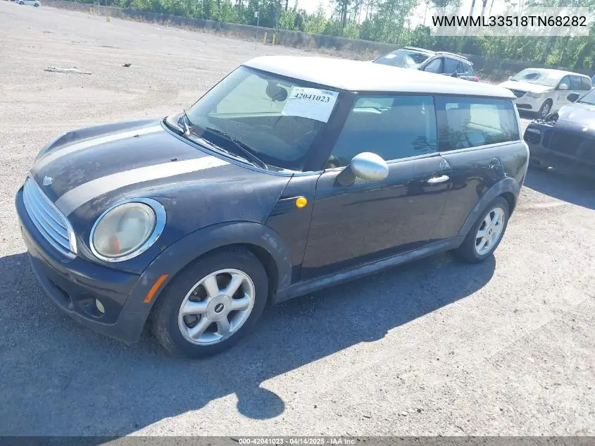2008 Mini Cooper Clubman VIN: WMWML33518TN68282 Lot: 42041023