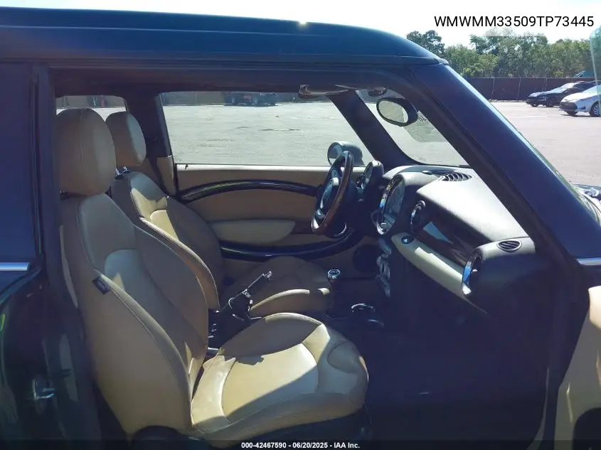 2009 Mini Cooper S Clubman VIN: WMWMM33509TP73445 Lot: 42467590