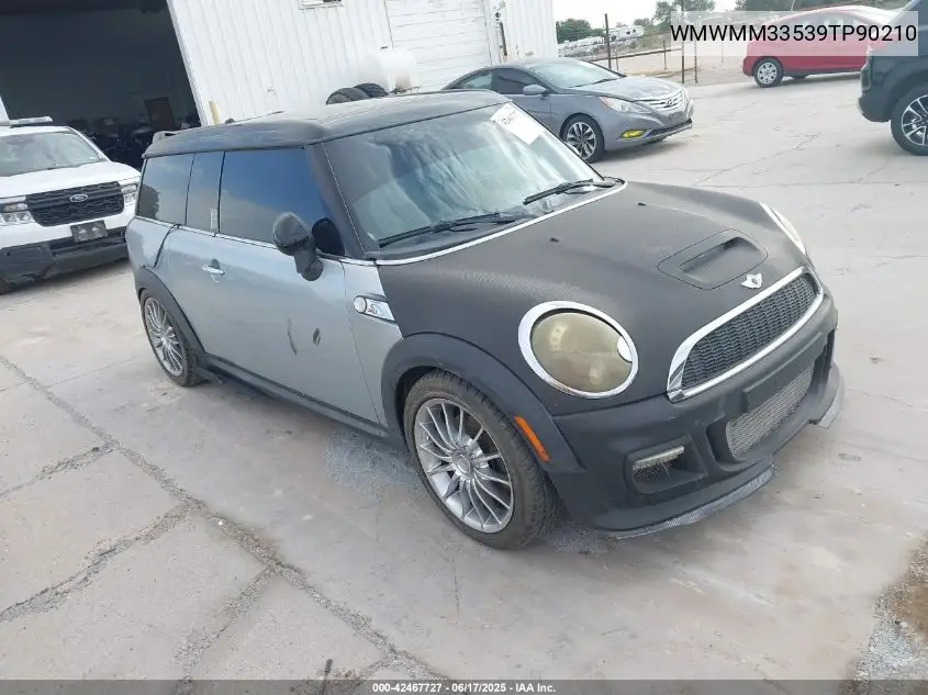 2009 Mini Cooper S Clubman VIN: WMWMM33539TP90210 Lot: 42467727