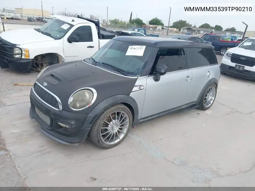 2009 Mini Cooper S Clubman VIN: WMWMM33539TP90210 Lot: 42467727