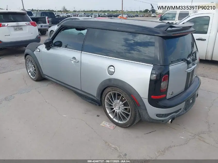 2009 Mini Cooper S Clubman VIN: WMWMM33539TP90210 Lot: 42467727