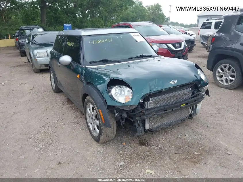 2009 Mini Cooper Clubman VIN: WMWML335X9TN69447 Lot: 42669551