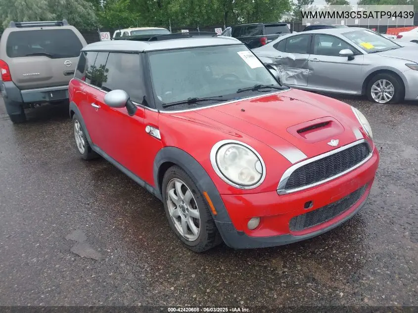 2010 Mini Cooper S Clubman VIN: WMWMM3C55ATP94439 Lot: 42420608