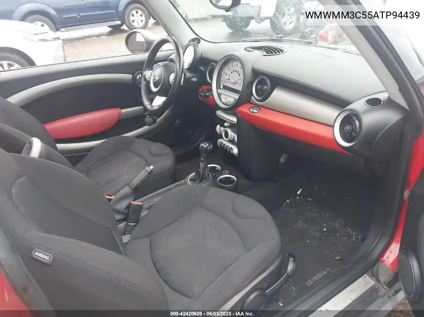 2010 Mini Cooper S Clubman VIN: WMWMM3C55ATP94439 Lot: 42420608