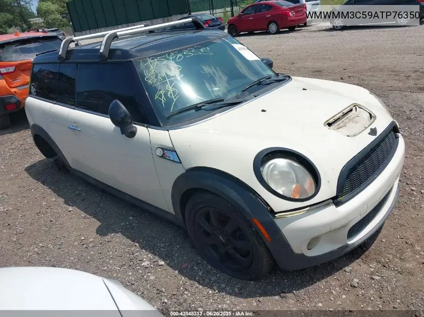 2010 Mini Cooper S Clubman VIN: WMWMM3C59ATP76350 Lot: 42548333