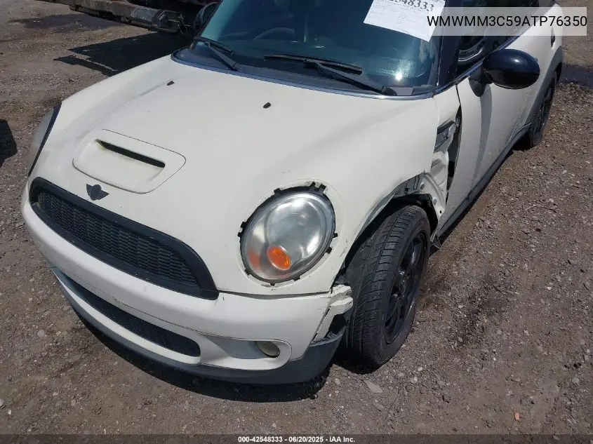 2010 Mini Cooper S Clubman VIN: WMWMM3C59ATP76350 Lot: 42548333
