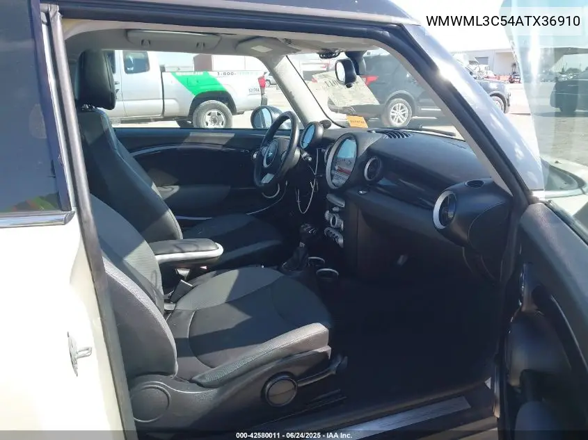 2010 Mini Cooper Clubman VIN: WMWML3C54ATX36910 Lot: 42580011
