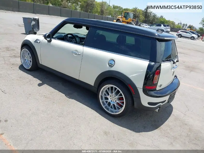 2010 Mini Cooper S Clubman VIN: WMWMM3C54ATP93850 Lot: 42672171