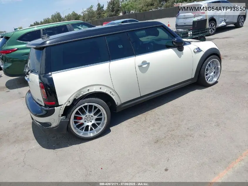 2010 Mini Cooper S Clubman VIN: WMWMM3C54ATP93850 Lot: 42672171