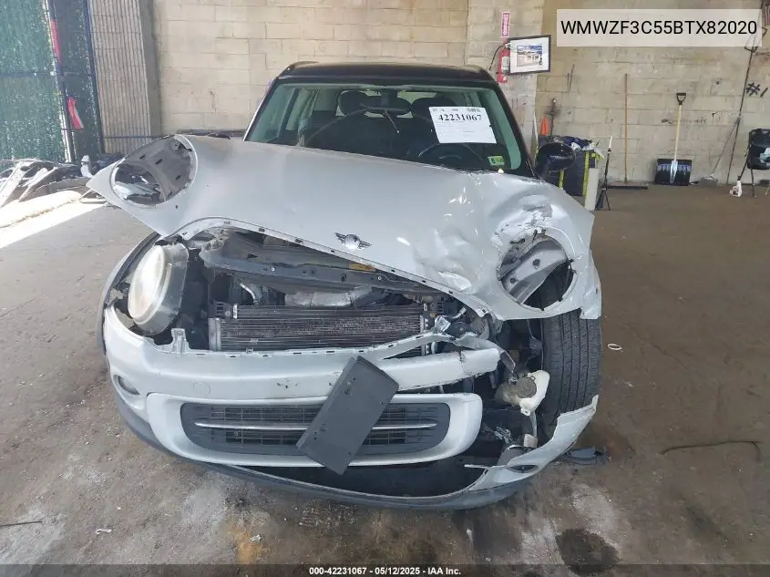 2011 Mini Cooper Clubman VIN: WMWZF3C55BTX82020 Lot: 42231067