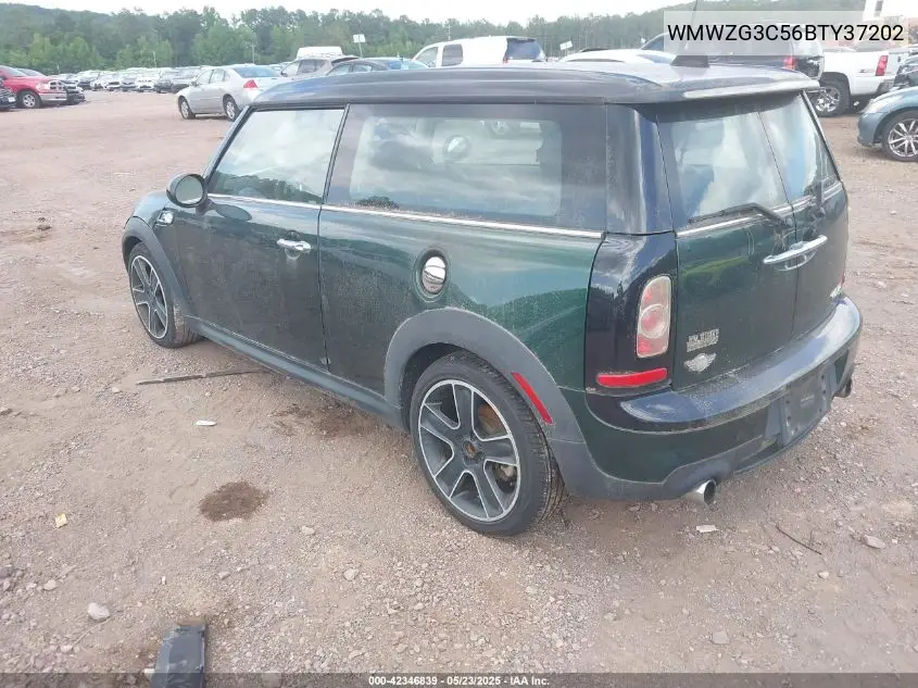 2011 Mini Cooper S Clubman VIN: WMWZG3C56BTY37202 Lot: 42346839