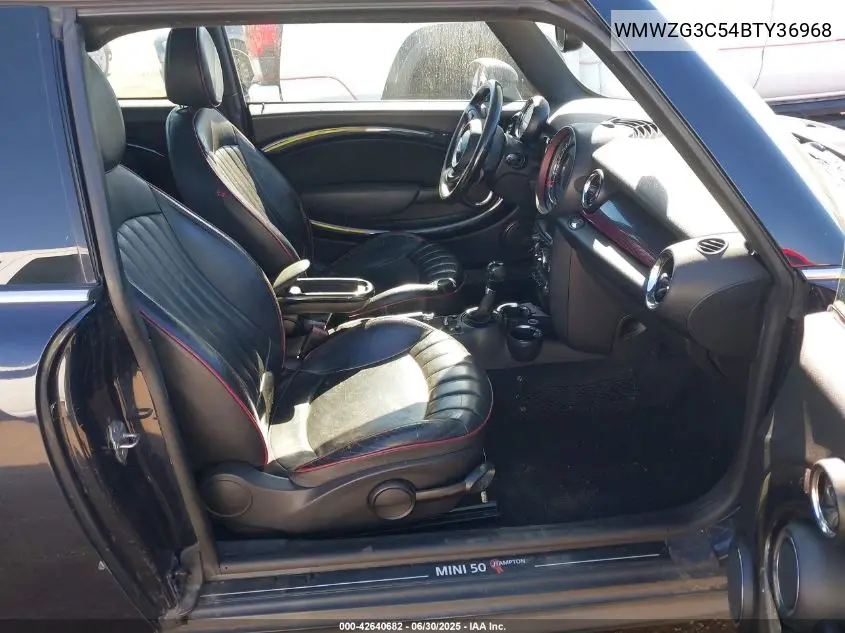 2011 Mini Cooper S Clubman VIN: WMWZG3C54BTY36968 Lot: 42640682
