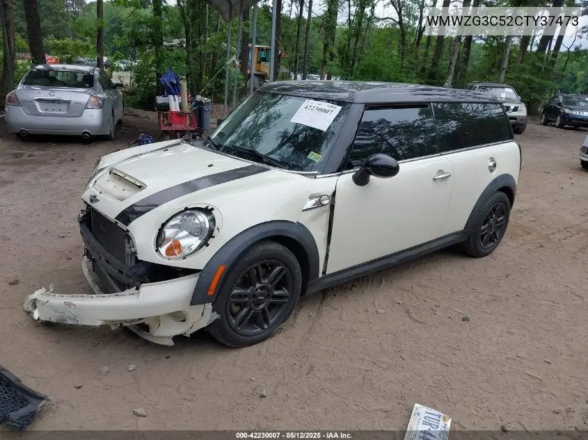 2012 Mini Cooper S Clubman VIN: WMWZG3C52CTY37473 Lot: 42230007