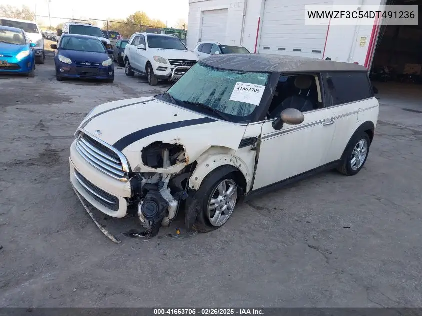 2013 Mini Clubman Cooper VIN: WMWZF3C54DT491236 Lot: 41663705