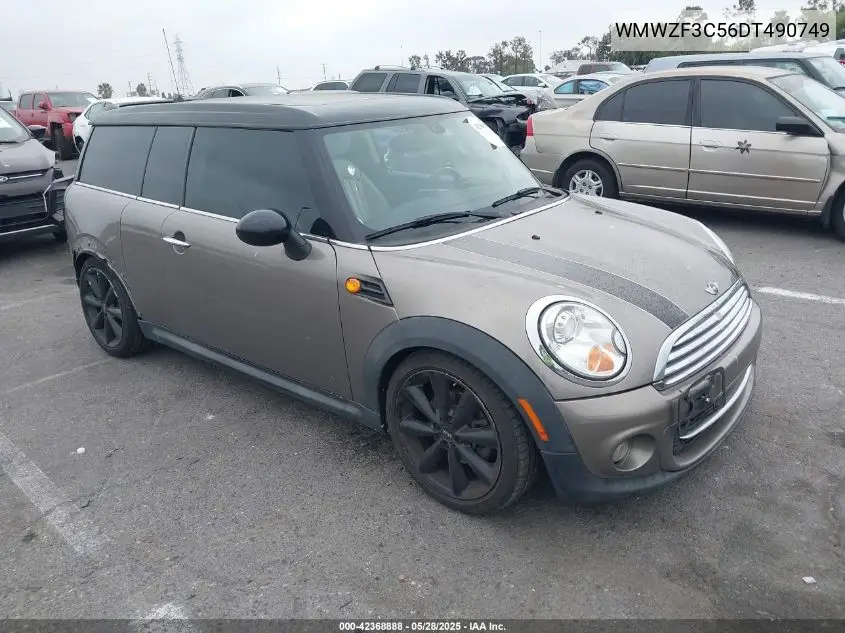 2013 Mini Clubman Cooper VIN: WMWZF3C56DT490749 Lot: 42368888