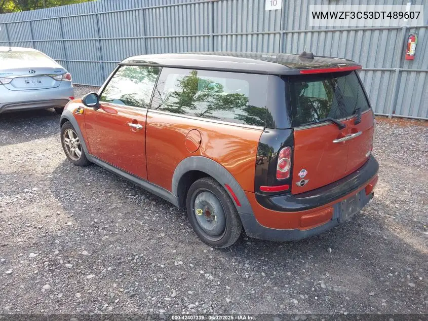 2013 Mini Clubman Cooper VIN: WMWZF3C53DT489607 Lot: 42407339