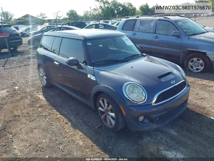 2013 Mini Clubman Cooper S VIN: WMWZG3C58DT576870 Lot: 42408810