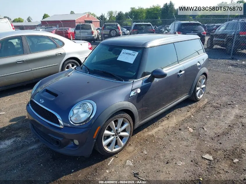 2013 Mini Clubman Cooper S VIN: WMWZG3C58DT576870 Lot: 42408810