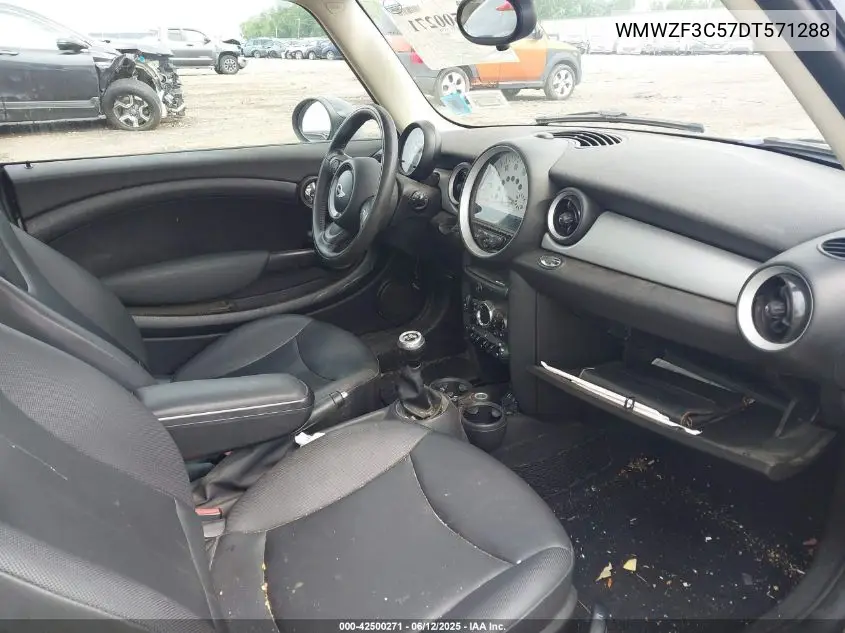 2013 Mini Clubman Cooper VIN: WMWZF3C57DT571288 Lot: 42500271