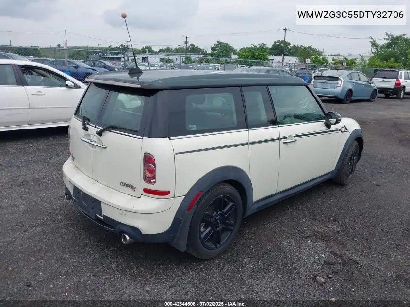 2013 Mini Clubman Cooper S VIN: WMWZG3C55DTY32706 Lot: 42644508