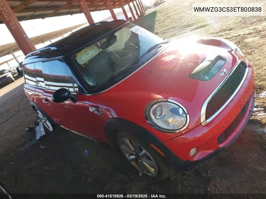 2014 Mini Clubman Cooper S VIN: WMWZG3C53ET800838 Lot: 41815926