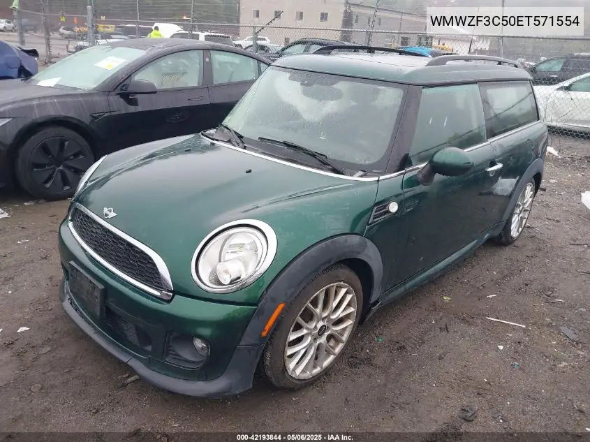 2014 Mini Clubman Cooper VIN: WMWZF3C50ET571554 Lot: 42193844