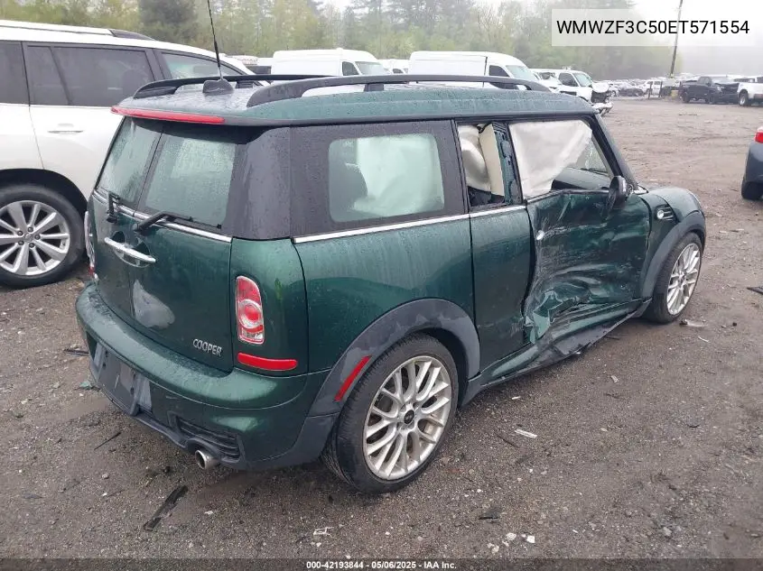 2014 Mini Clubman Cooper VIN: WMWZF3C50ET571554 Lot: 42193844