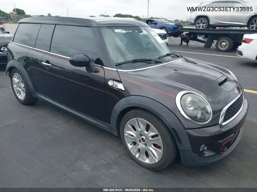 2014 Mini Clubman Cooper S VIN: WMWZG3C53ETY33385 Lot: 42419131