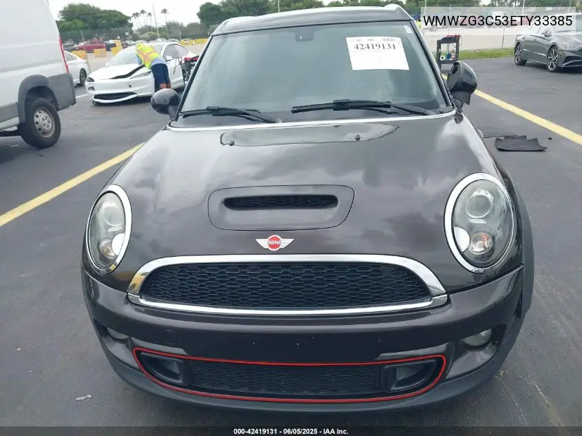2014 Mini Clubman Cooper S VIN: WMWZG3C53ETY33385 Lot: 42419131