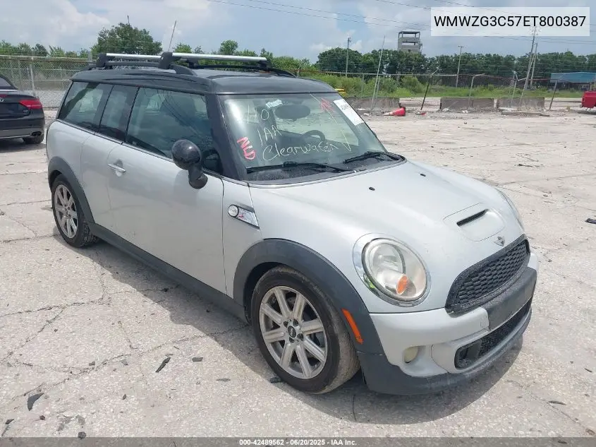 2014 Mini Clubman Cooper S VIN: WMWZG3C57ET800387 Lot: 42489562