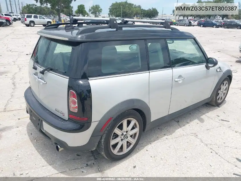 2014 Mini Clubman Cooper S VIN: WMWZG3C57ET800387 Lot: 42489562
