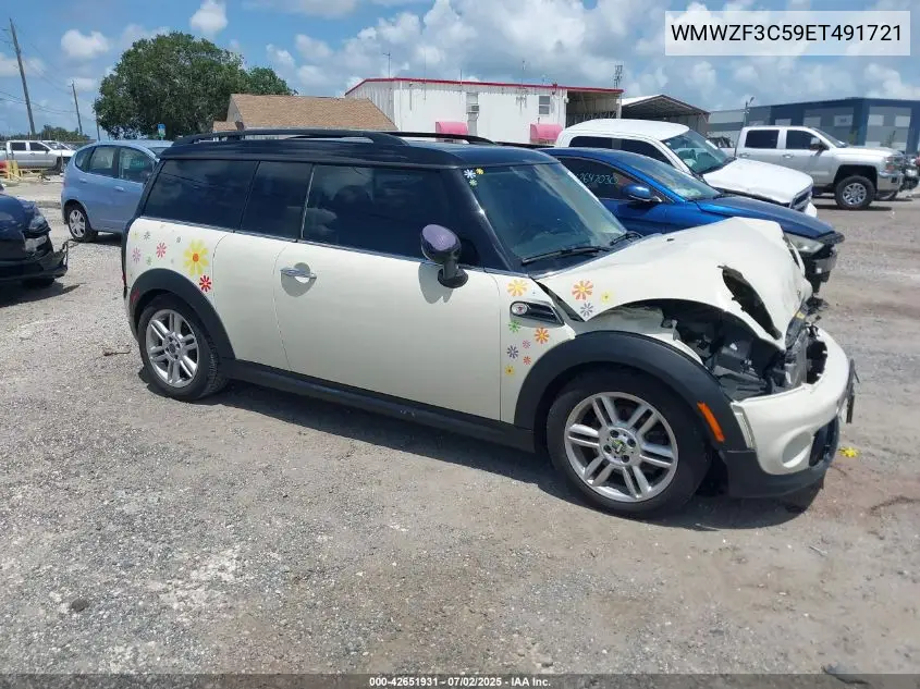 2014 Mini Clubman Cooper VIN: WMWZF3C59ET491721 Lot: 42651931