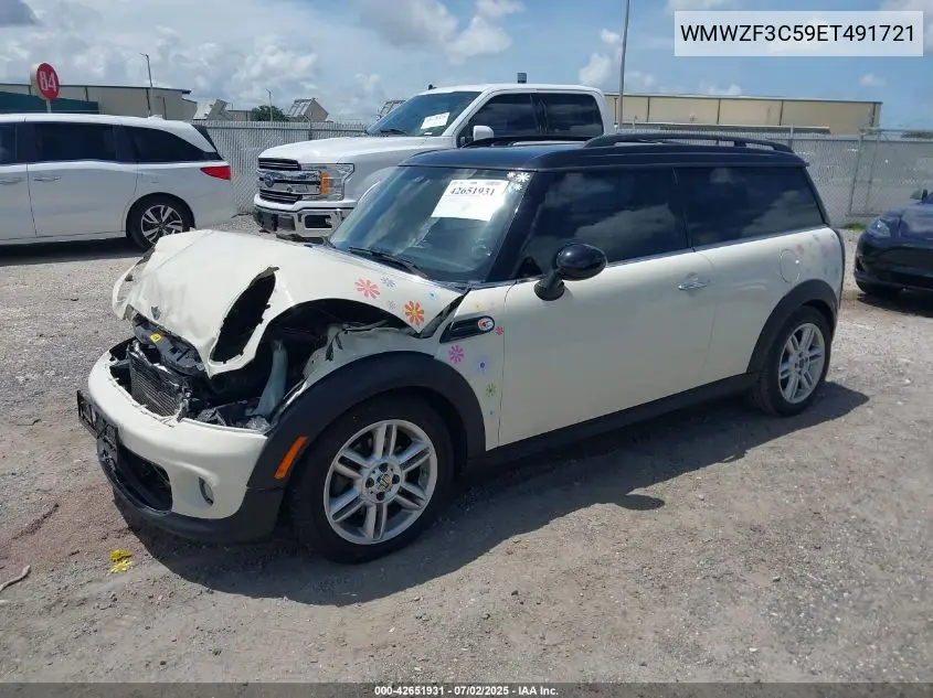 2014 Mini Clubman Cooper VIN: WMWZF3C59ET491721 Lot: 42651931
