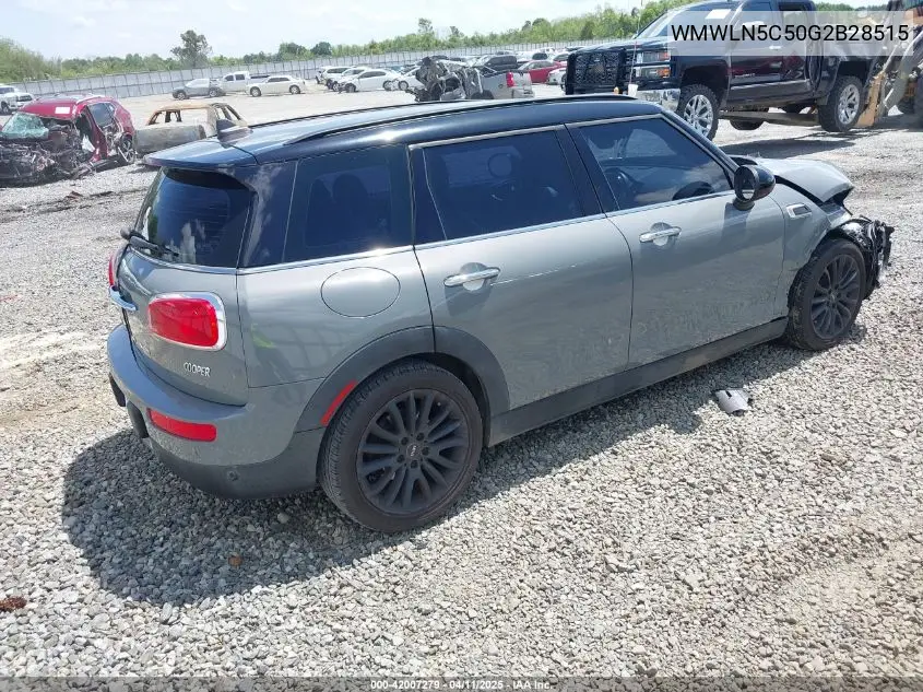 2016 Mini Clubman Cooper VIN: WMWLN5C50G2B28515 Lot: 42007279