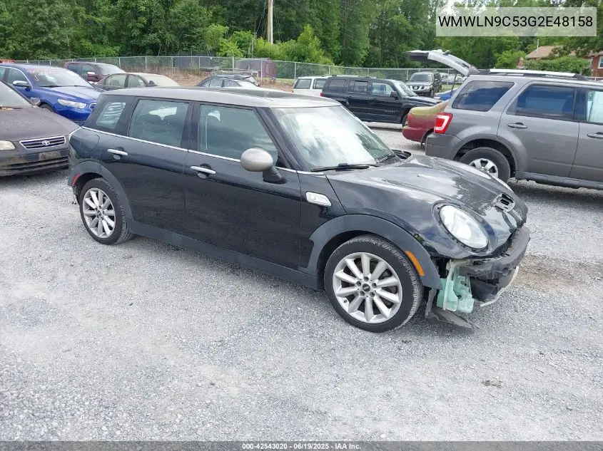 2016 Mini Clubman Cooper S VIN: WMWLN9C53G2E48158 Lot: 42543020