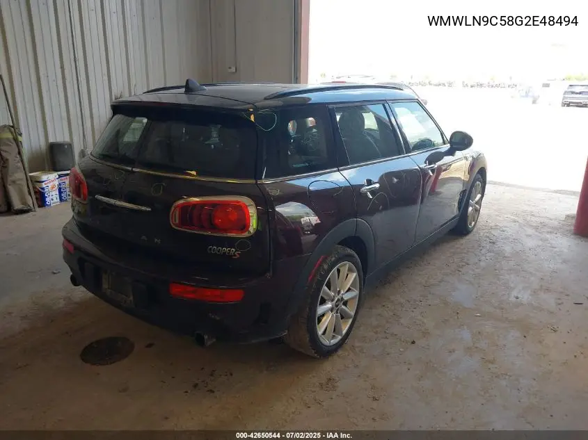 2016 Mini Clubman Cooper S VIN: WMWLN9C58G2E48494 Lot: 42650544