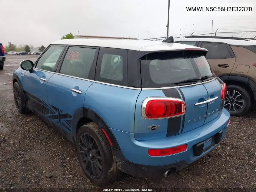 2017 Mini Clubman Cooper VIN: WMWLN5C56H2E32370 Lot: 42159911