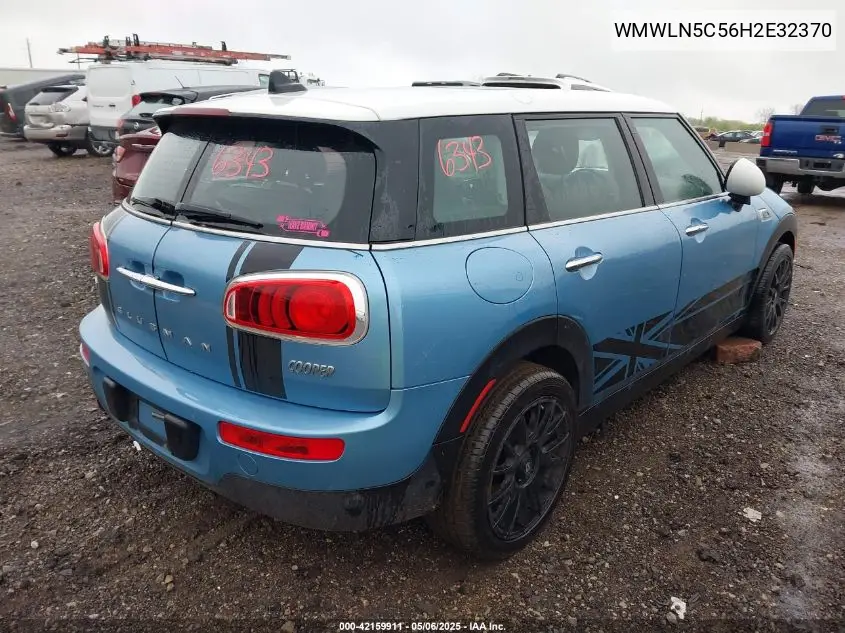 2017 Mini Clubman Cooper VIN: WMWLN5C56H2E32370 Lot: 42159911