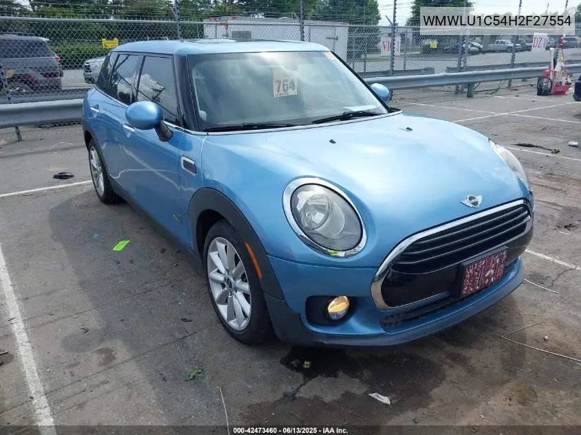 2017 Mini Clubman Cooper VIN: WMWLU1C54H2F27554 Lot: 42473460